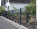 Сварной забор из сетки для частного дома